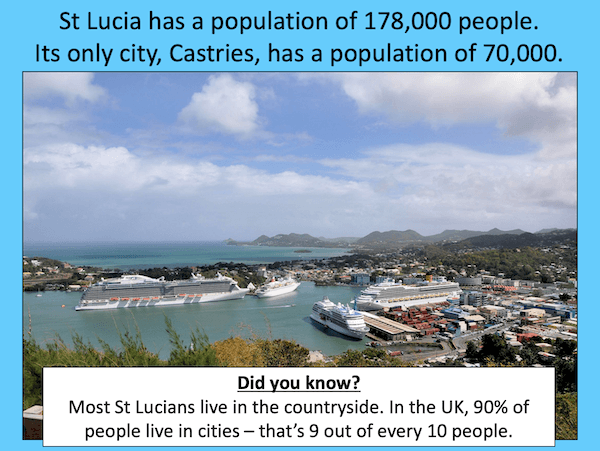 Comparing St Lucia with the UK - cover image 1