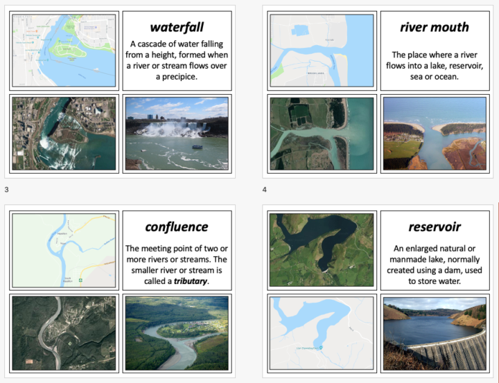 Identifying features of a river system - Teach It Forward