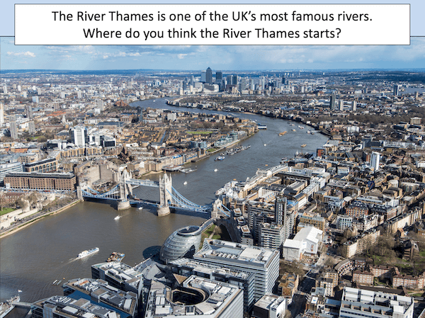 Investigating features of the River Thames - cover image 1