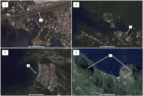 Investigating satellite photos of St Lucia - activity - easier