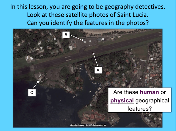 Investigating satellite photos of St Lucia - cover image 1