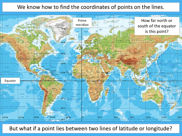 Locating world capital cities using latitude and longitude - presentation 1