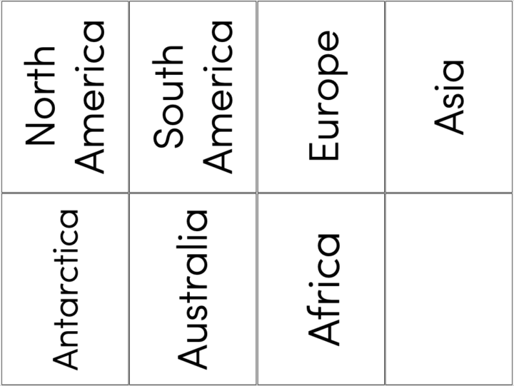 Continent Matching Activity Eyfs Ks1 And Ks2 Teach It Forward