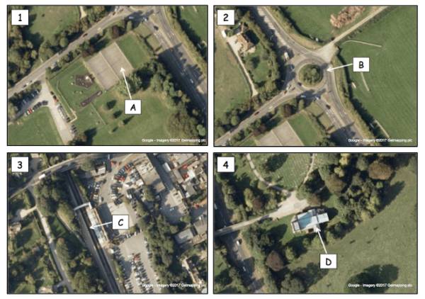 Investigating satellite photos of Great Missenden - activity - easier 2