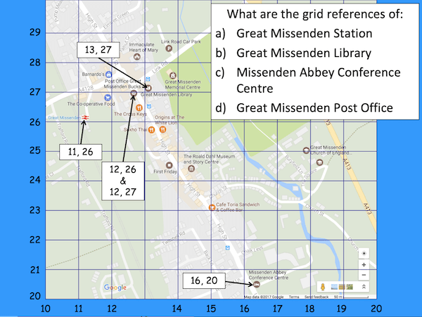 Locating features of Great Missenden using grid refs and compass directions - cover image 1
