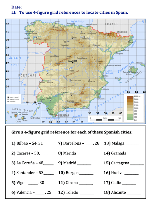 using-4-figure-grid-references-in-spain-teach-it-forward